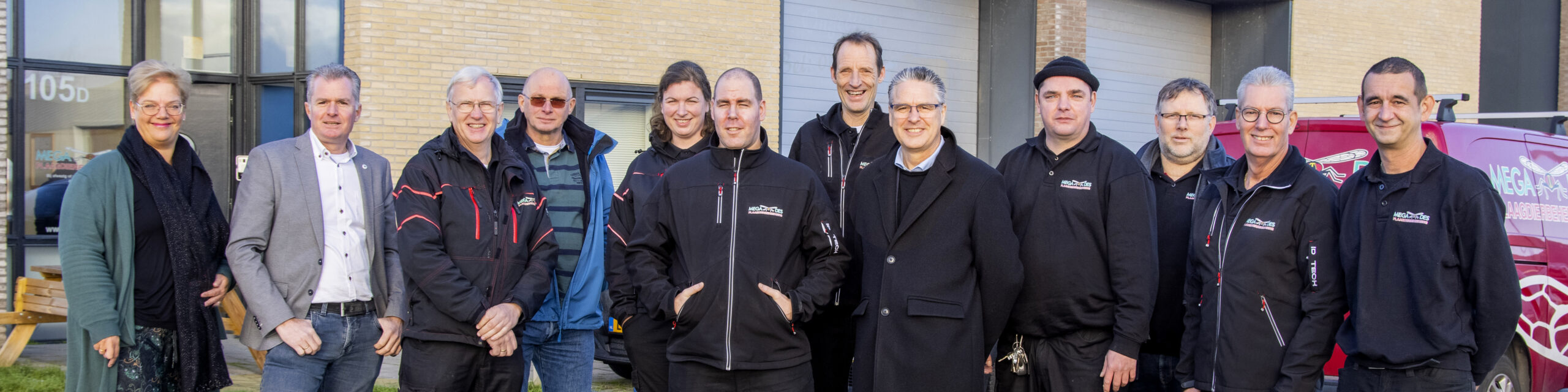 Het team van Mega-Des Plaagdierbeheersing